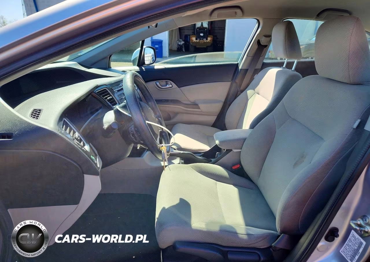 2013 Honda Civic Lx VIN:19XFB2F52DE206906 - 7