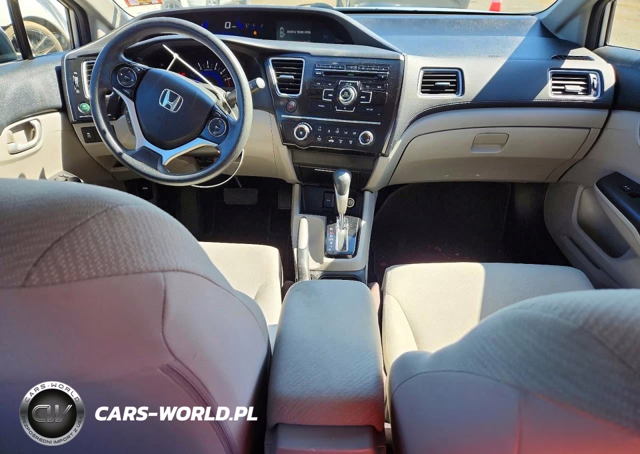 2013 Honda Civic Lx VIN:19XFB2F52DE206906 - 8