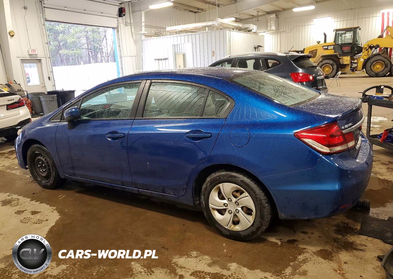 2014 Honda Civic Lx VIN:19XFB2F53EE003010 - 2