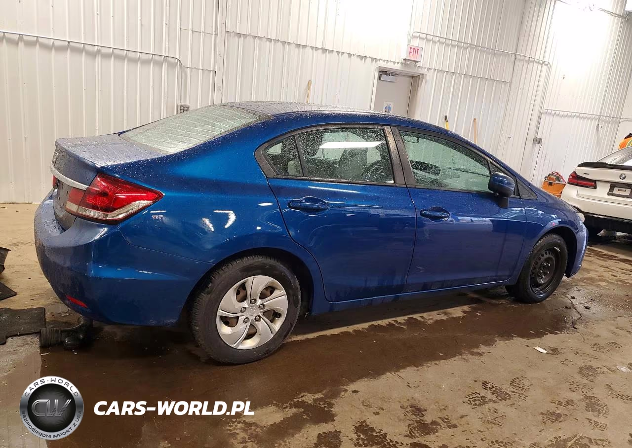 2014 Honda Civic Lx VIN:19XFB2F53EE003010 - 3