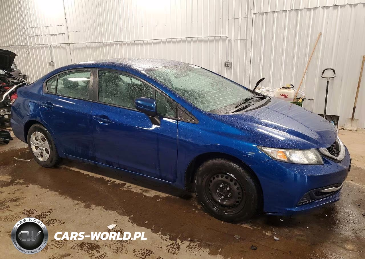 2014 Honda Civic Lx VIN:19XFB2F53EE003010 - 4