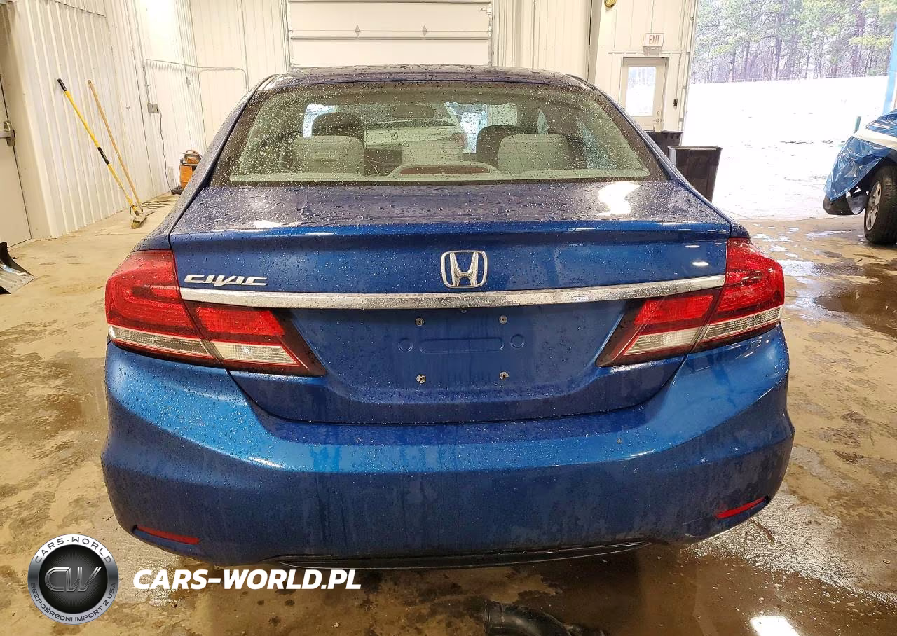 2014 Honda Civic Lx VIN:19XFB2F53EE003010 - 6