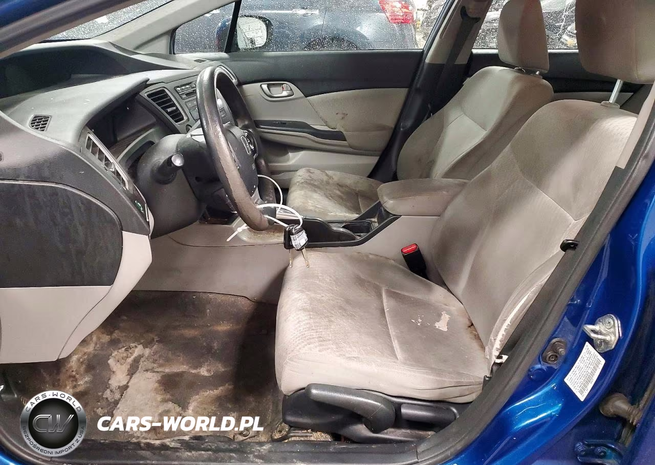 2014 Honda Civic Lx VIN:19XFB2F53EE003010 - 7
