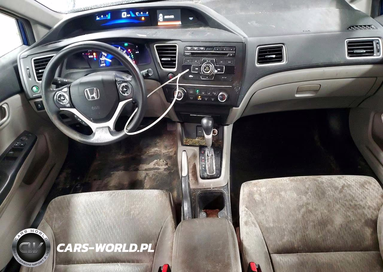 2014 Honda Civic Lx VIN:19XFB2F53EE003010 - 8
