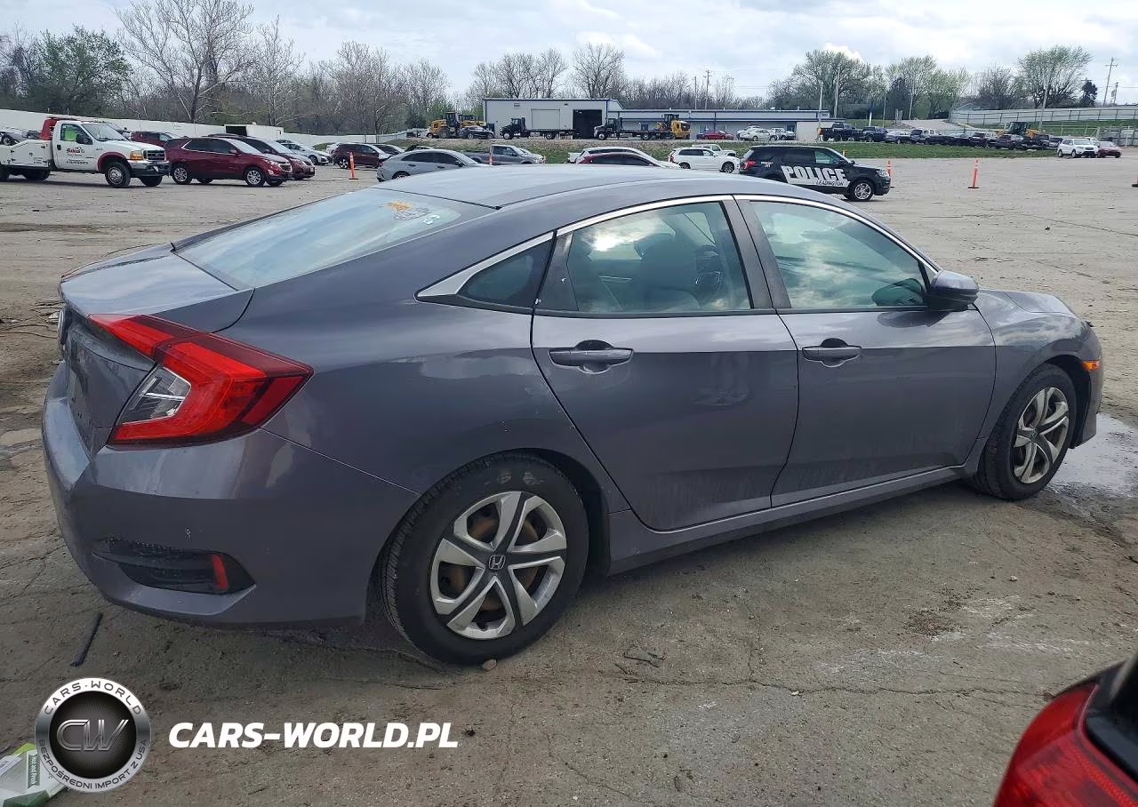 2018 Honda Civic Lx VIN:19XFC2F55JE202292 - 3