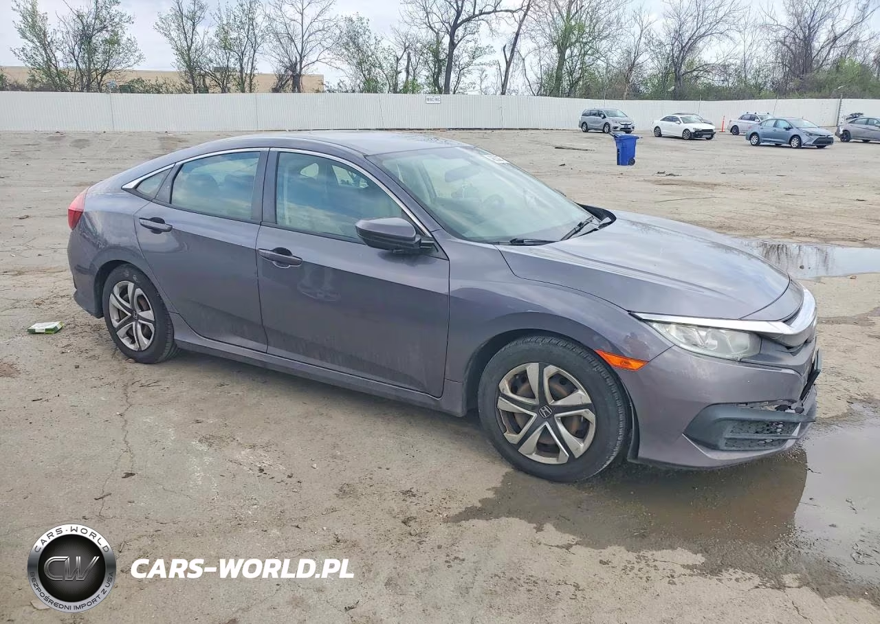2018 Honda Civic Lx VIN:19XFC2F55JE202292 - 4
