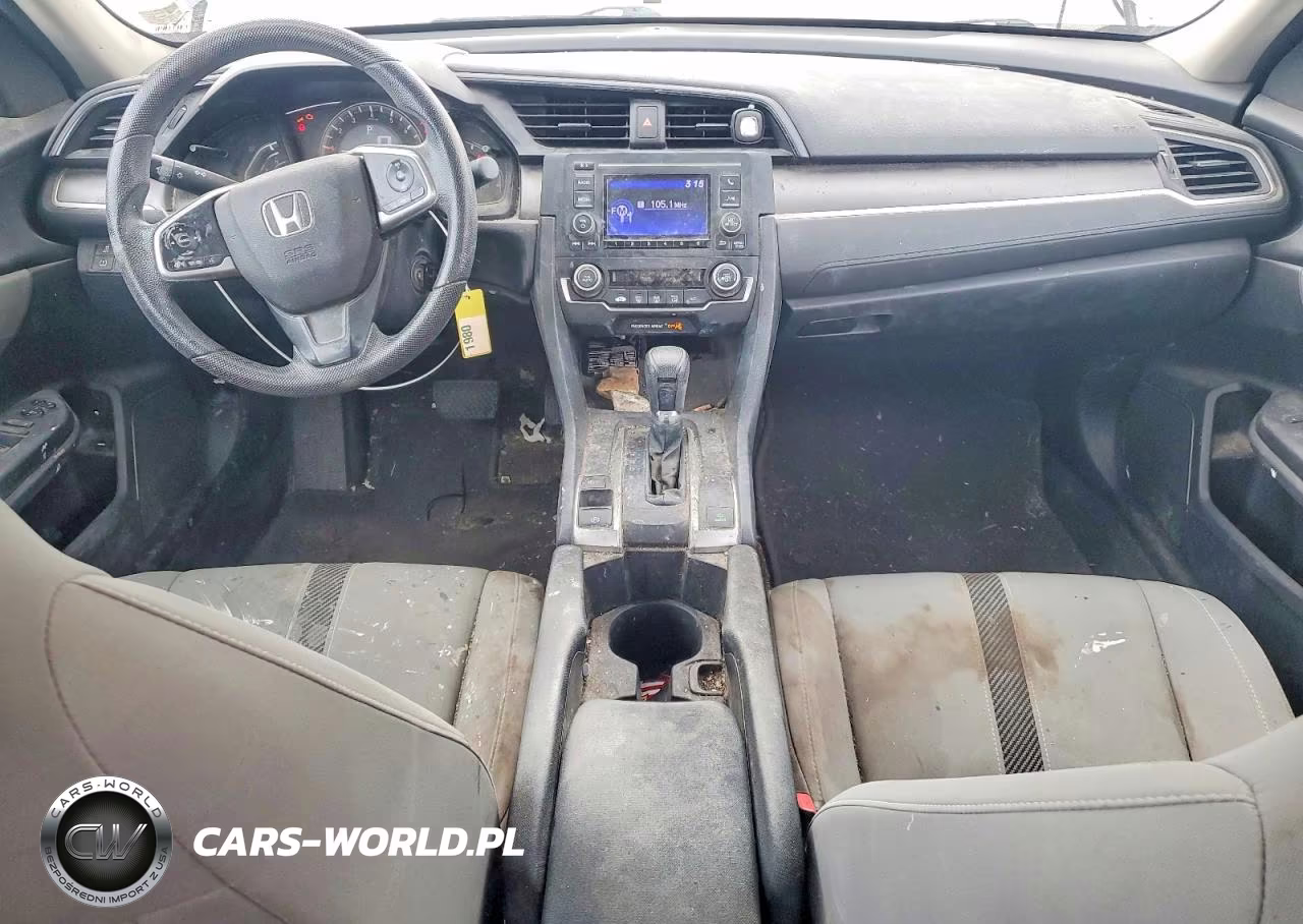 2018 Honda Civic Lx VIN:19XFC2F55JE202292 - 8