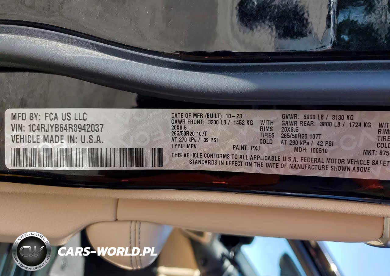 2024 Jeep Grand Cherokee Limited 4Xe VIN:1C4RJYB64R8942037 - 14