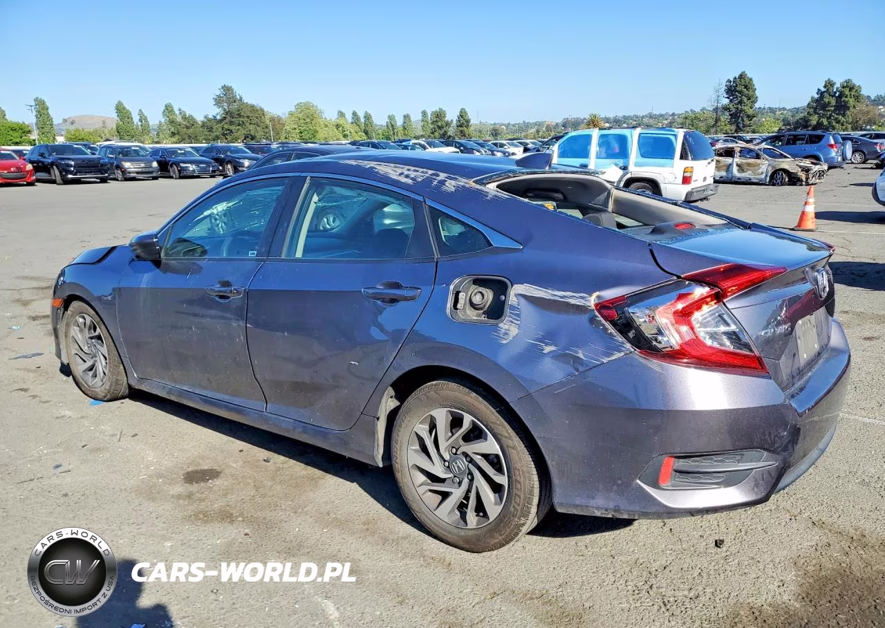 2017 Honda Civic Ex VIN:19XFC2F70HE232442 - 2