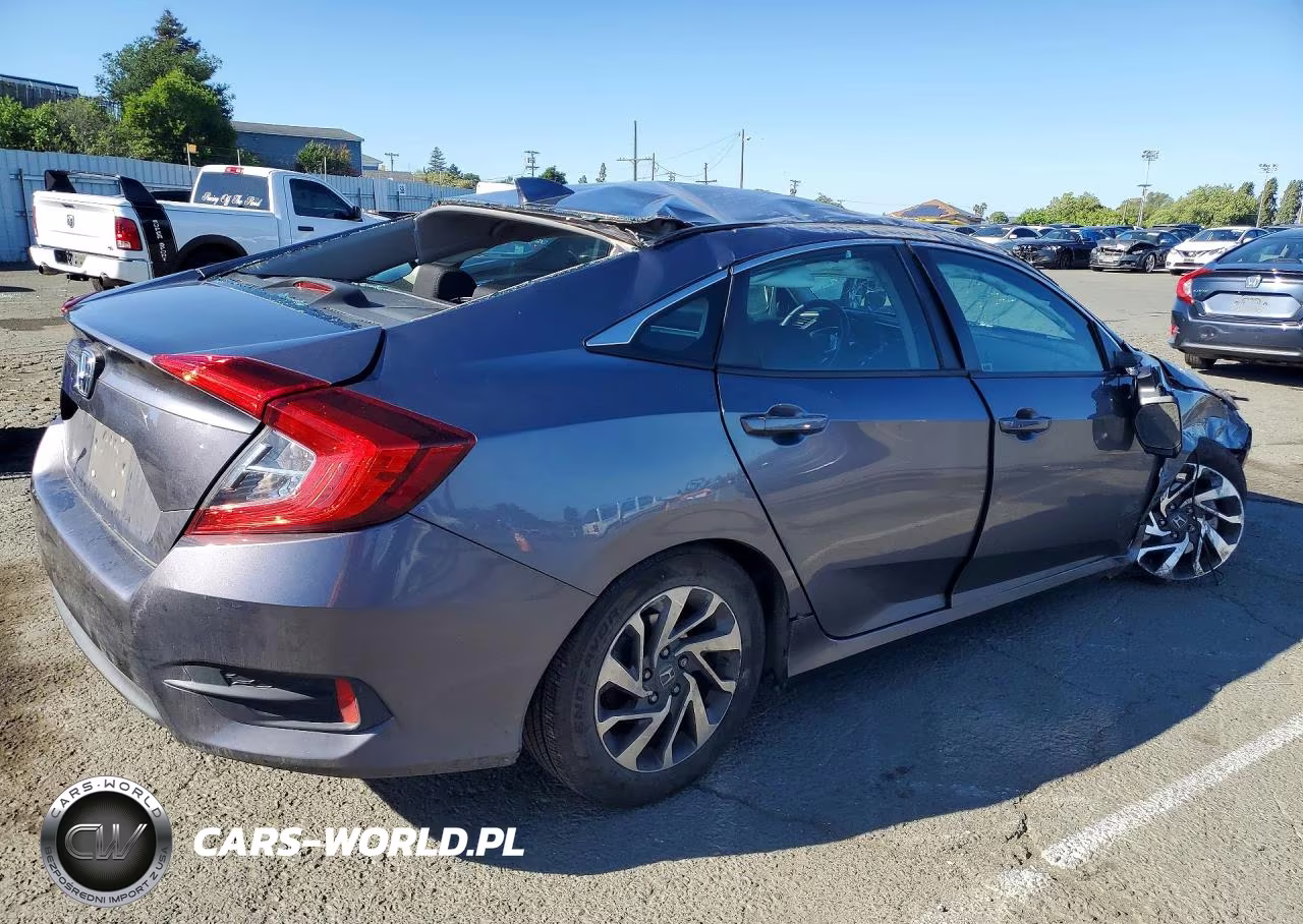 2017 Honda Civic Ex VIN:19XFC2F70HE232442 - 3
