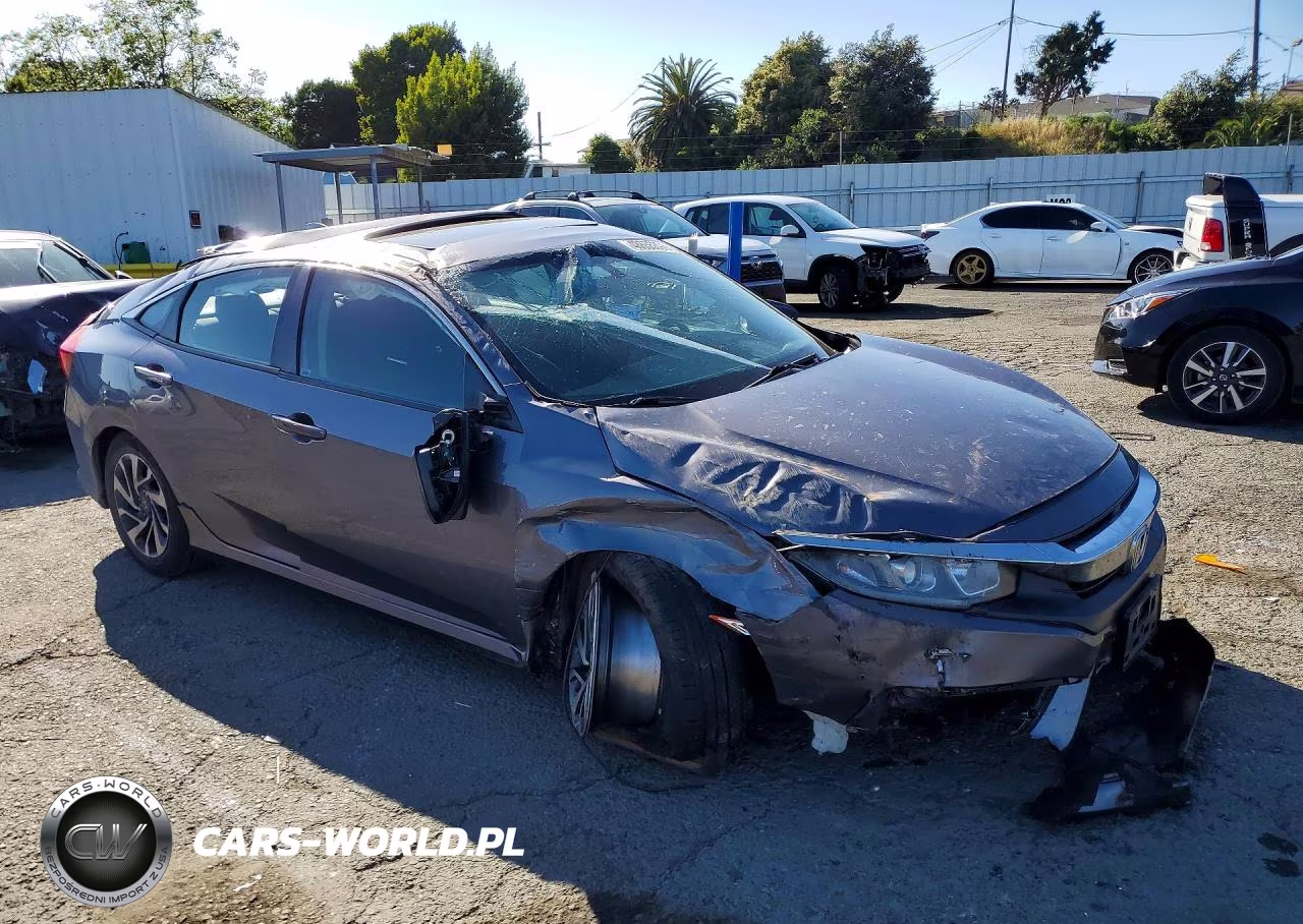 2017 Honda Civic Ex VIN:19XFC2F70HE232442 - 4
