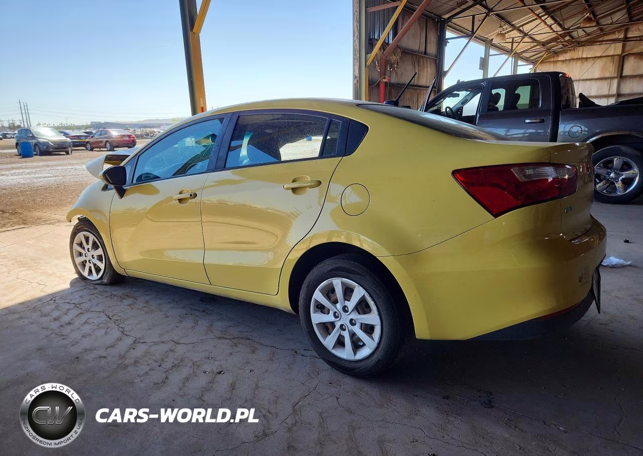 2016 Kia Rio Lx VIN:KNADM4A34G6611546 - 2