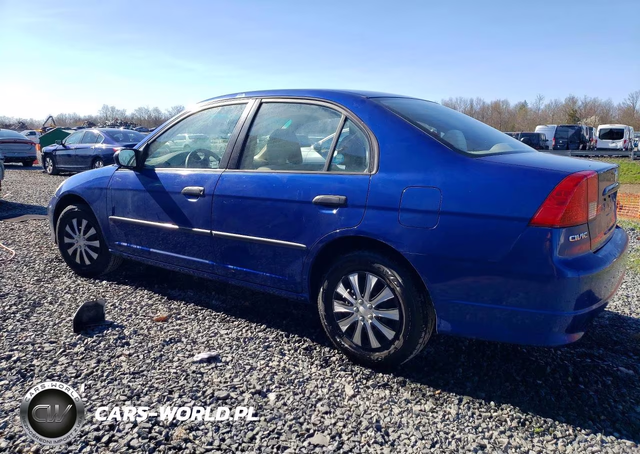 2004 Honda Civic Dx Vp VIN:1HGES163X4L008359 - 2