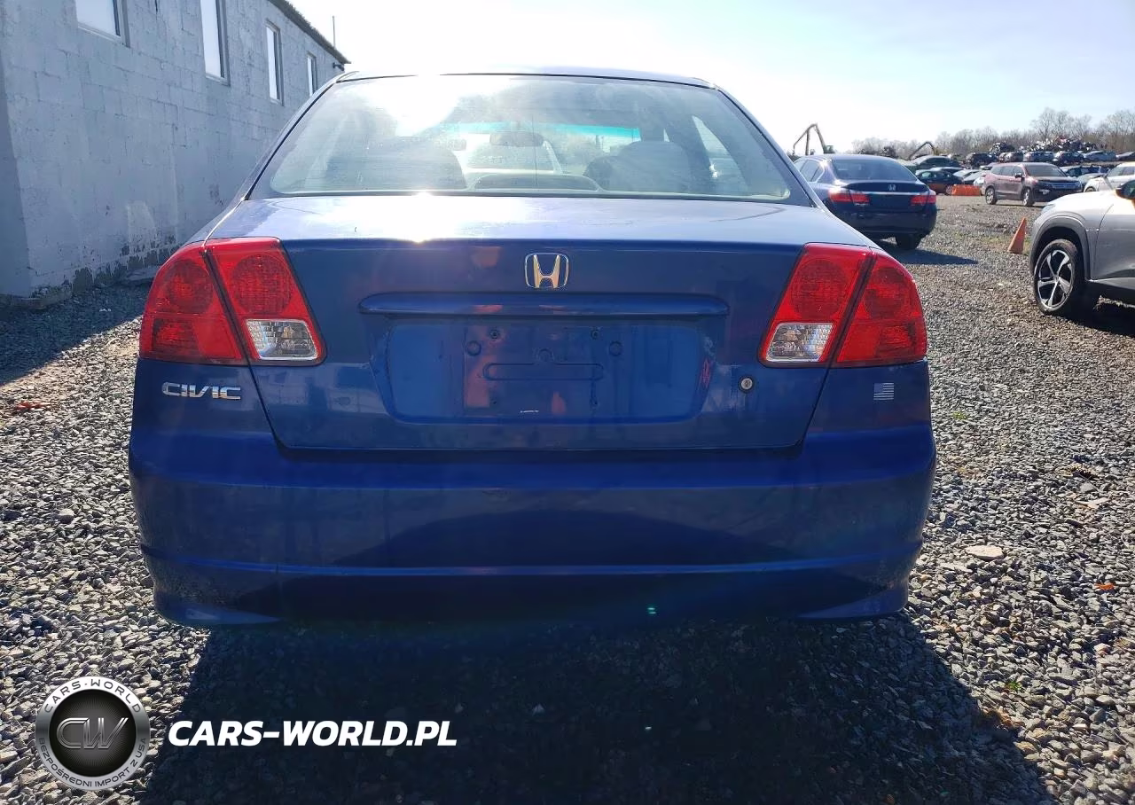 2004 Honda Civic Dx Vp VIN:1HGES163X4L008359 - 6