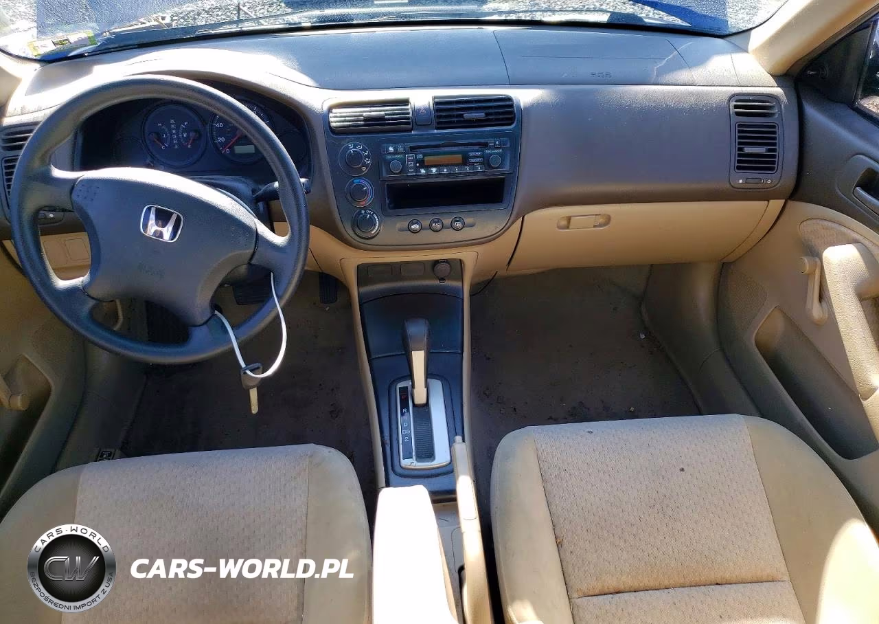 2004 Honda Civic Dx Vp VIN:1HGES163X4L008359 - 8