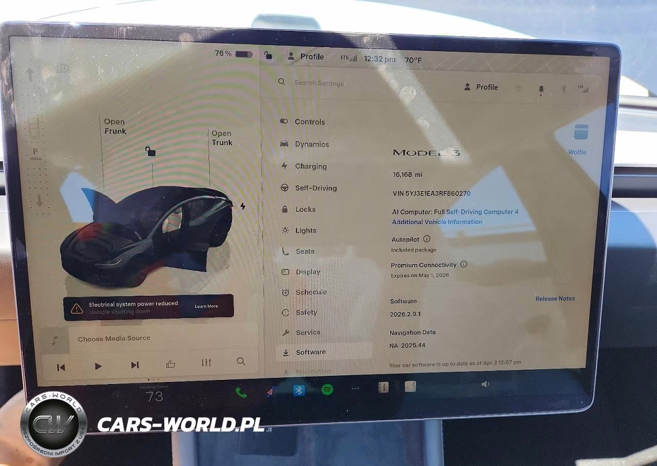 2024 Tesla Model 3 VIN:5YJ3E1EA3RF860270 - 9
