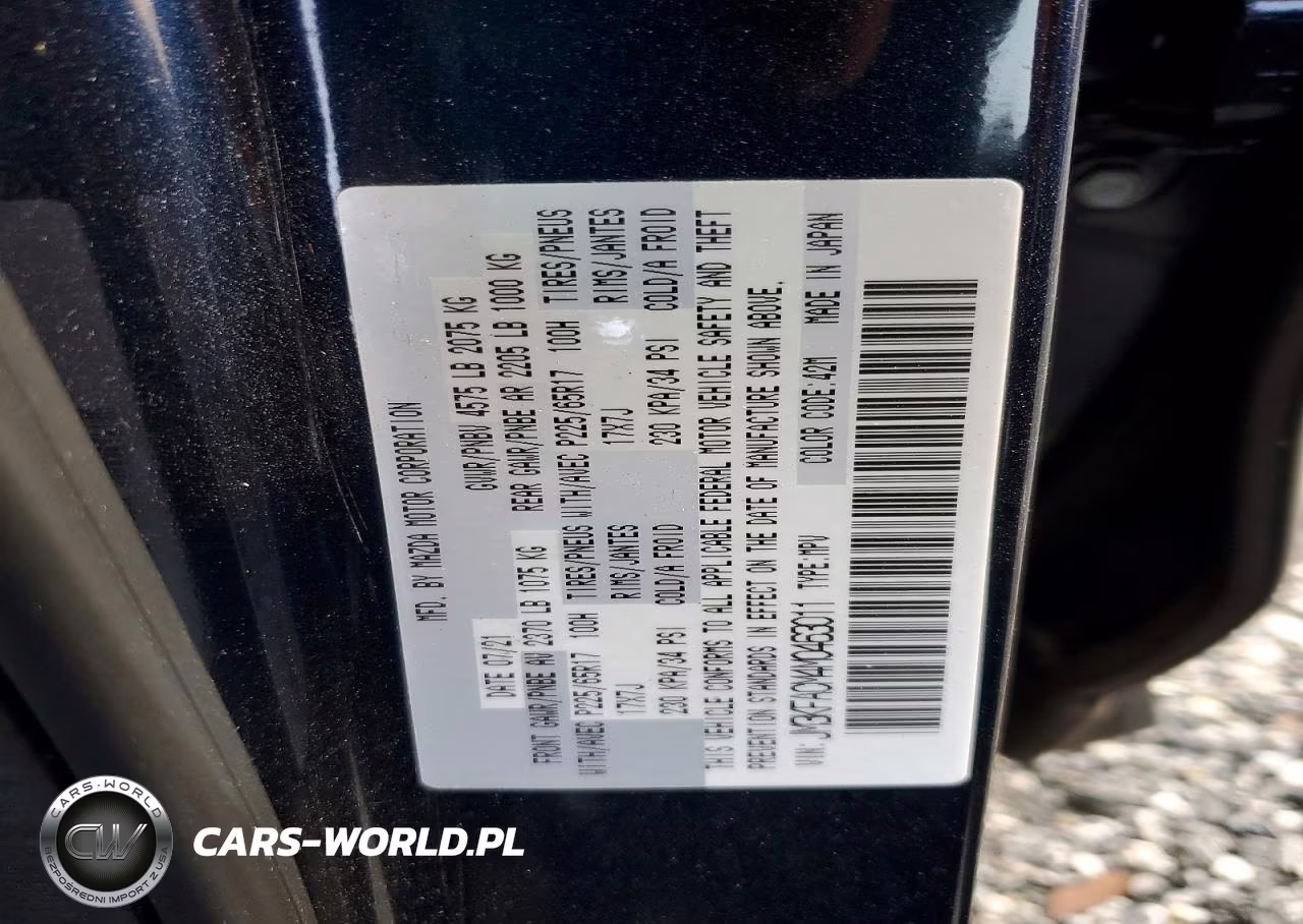 2021 Mazda Cx-5 Touring VIN:JM3KFACM4M0463011 - 12
