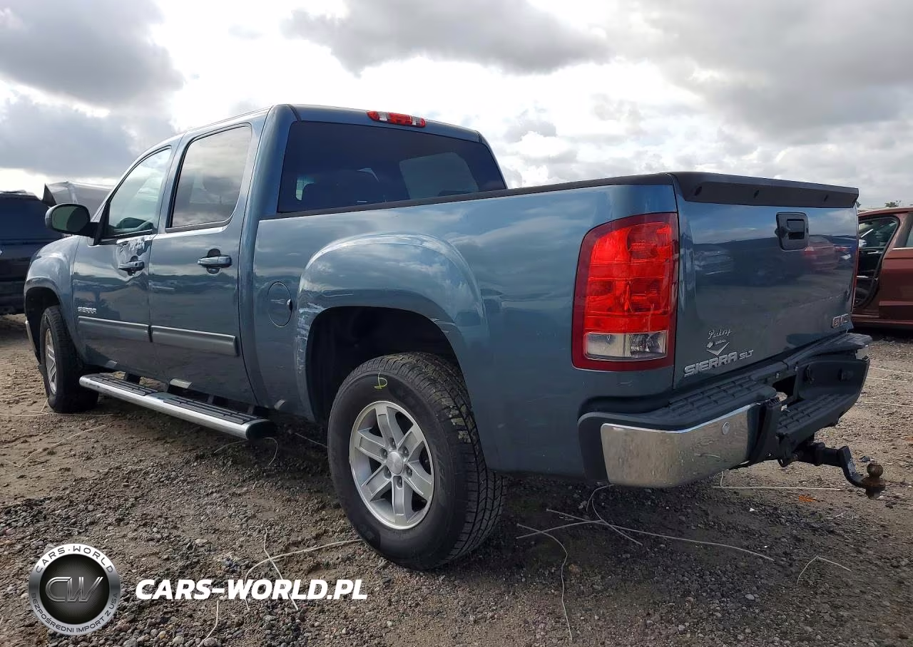 2013 GMC Sierra C1500 Slt VIN:3GTP1WE03DG361795 - 2