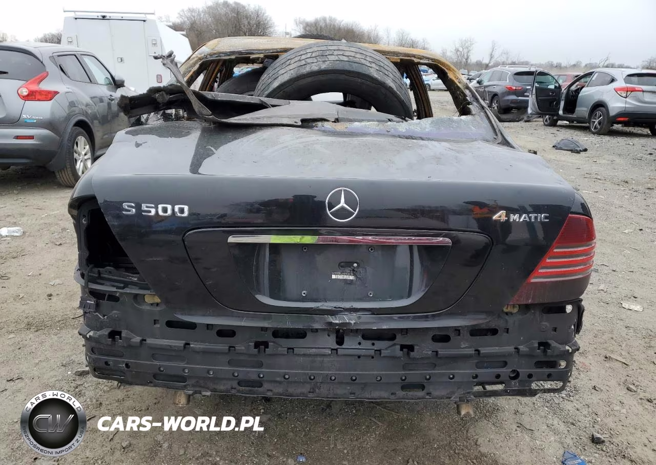 2006 Mercedes-Benz S 500 4Matic VIN:WDBNG84J76A478128 - 6
