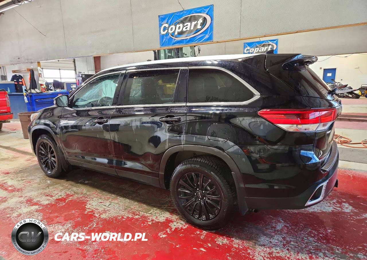 2019 Toyota Highlander Hybrid Xle VIN:5TDJGRFHXKS076259 - 2