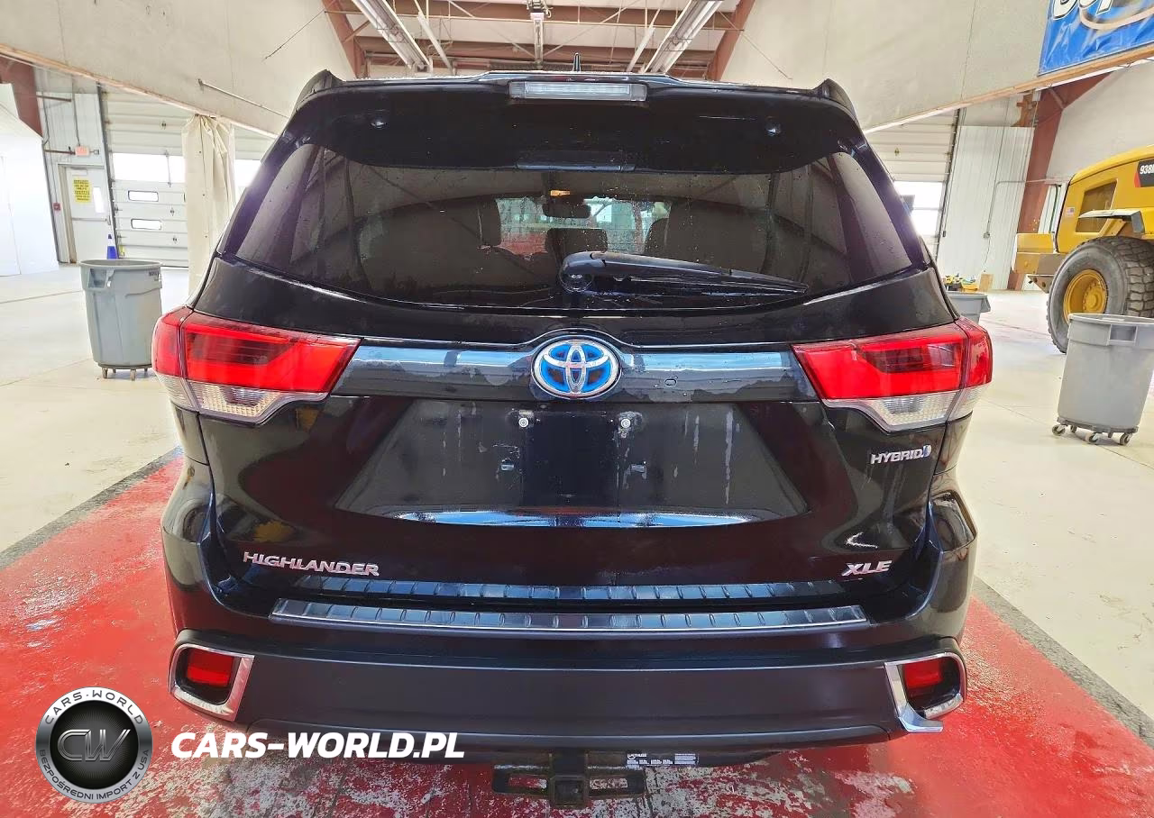 2019 Toyota Highlander Hybrid Xle VIN:5TDJGRFHXKS076259 - 6