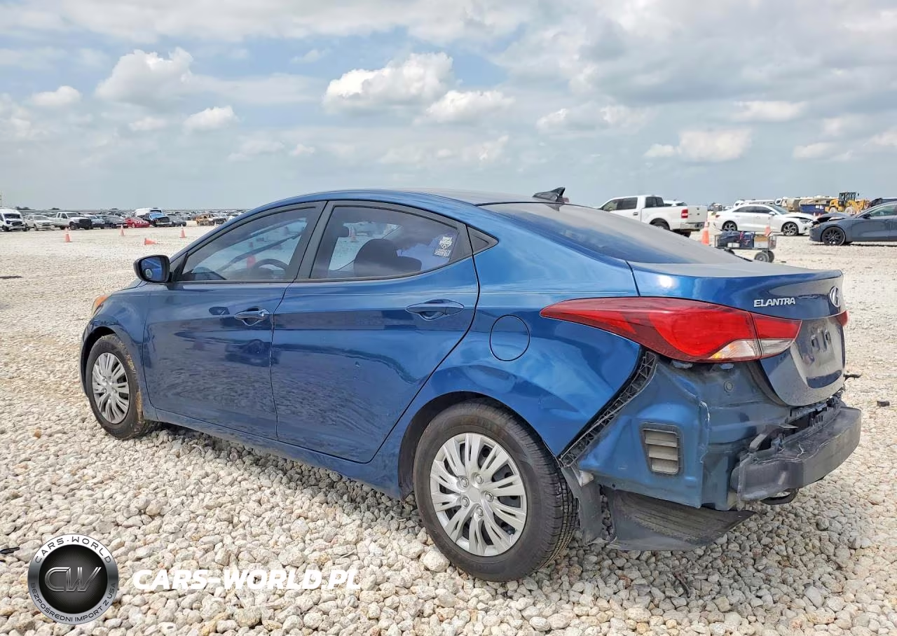 2016 Hyundai Elantra Se VIN:KMHDH4AE0GU644916 - 2