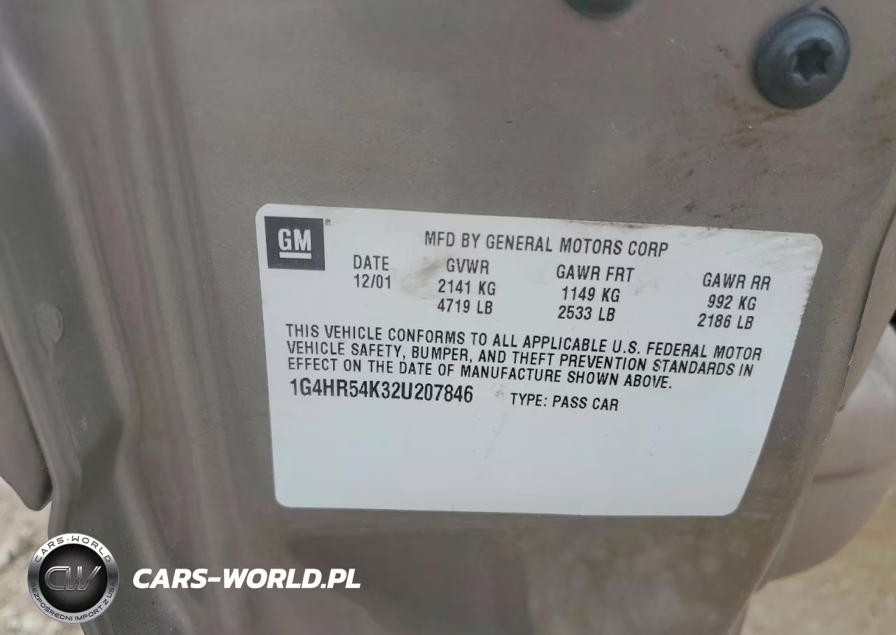 2002 Buick Lesabre Limited VIN:1G4HR54K32U207846 - 12