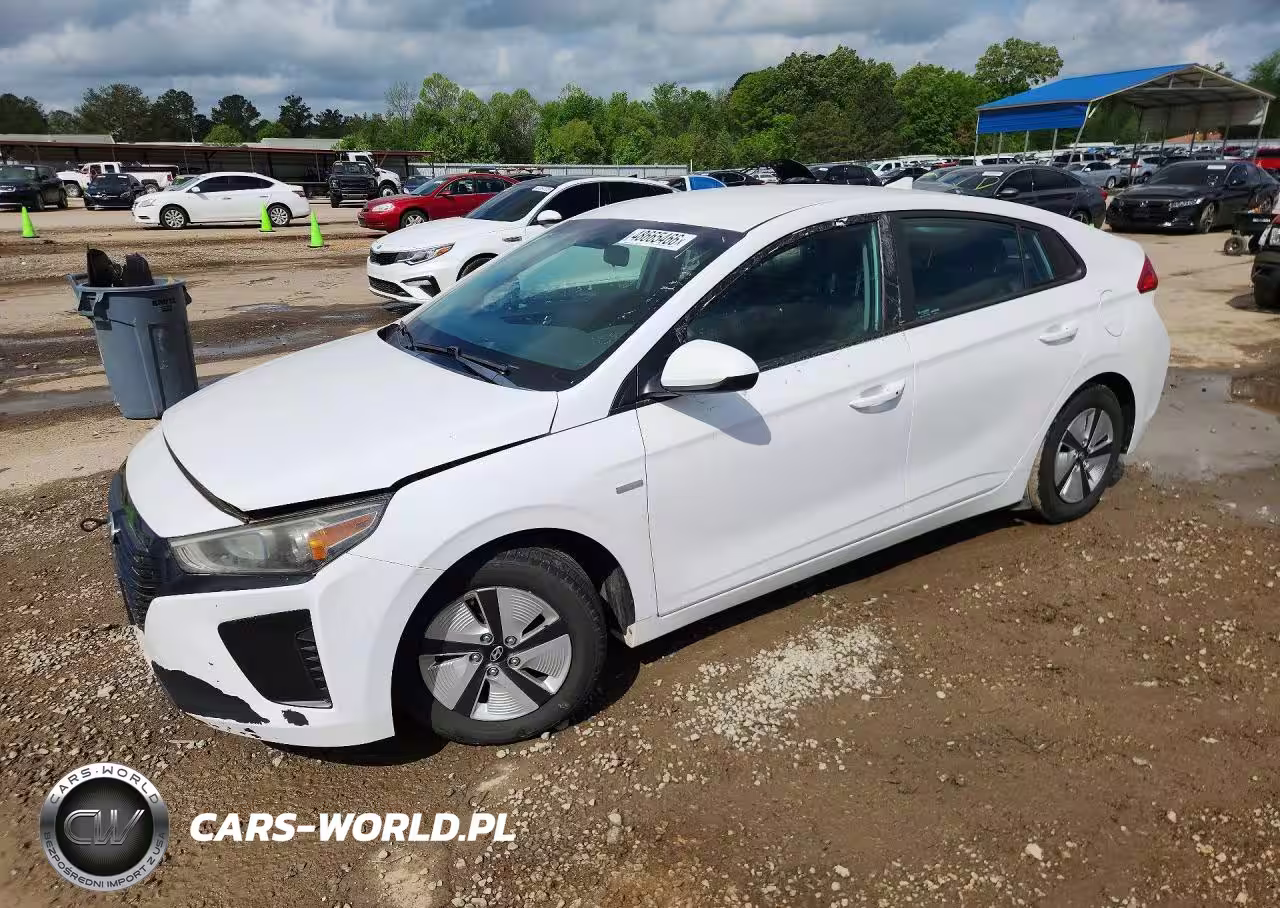 2018 Hyundai Ioniq Hybrid Blue