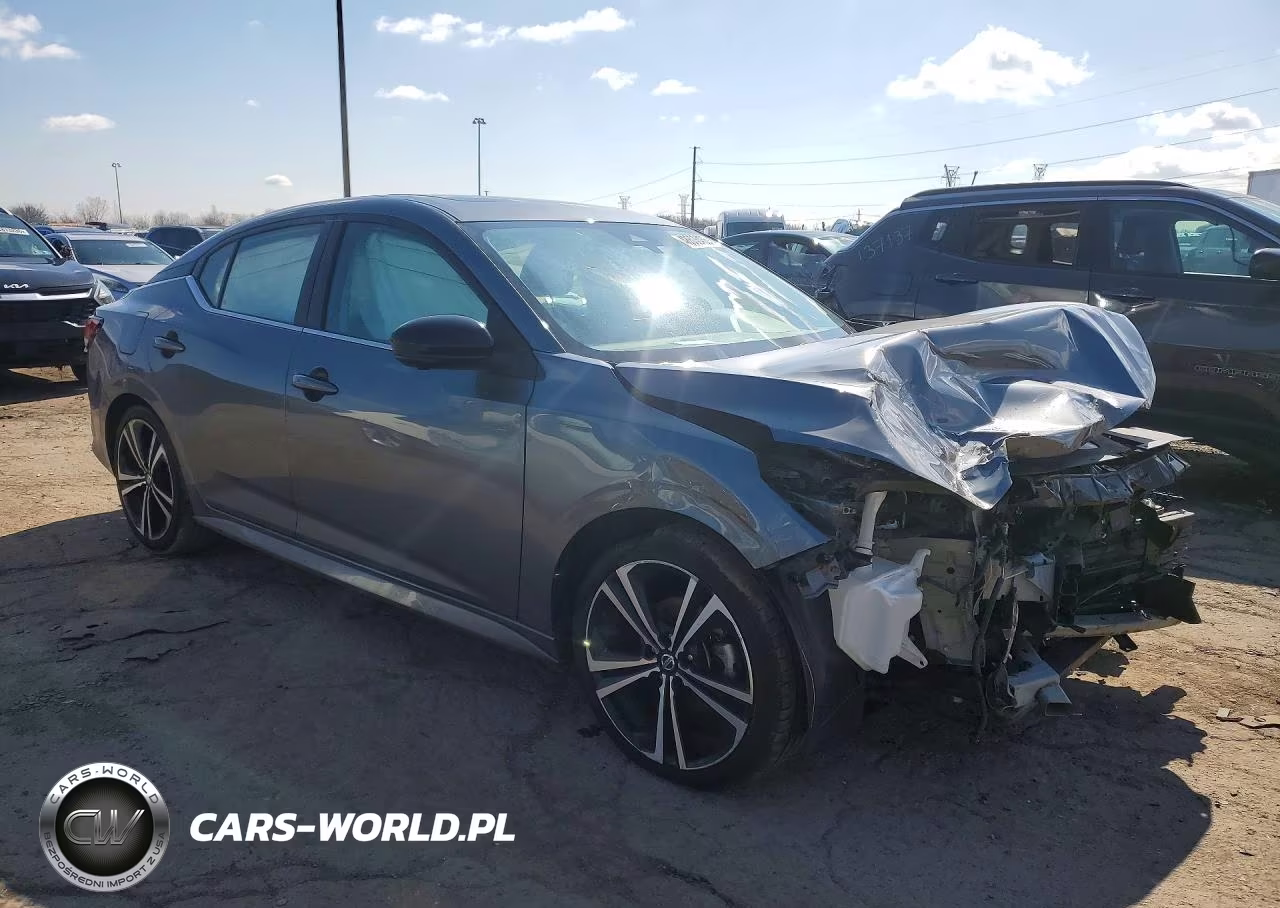 2021 Nissan Sentra Sr VIN:3N1AB8DV8MY324539 - 4