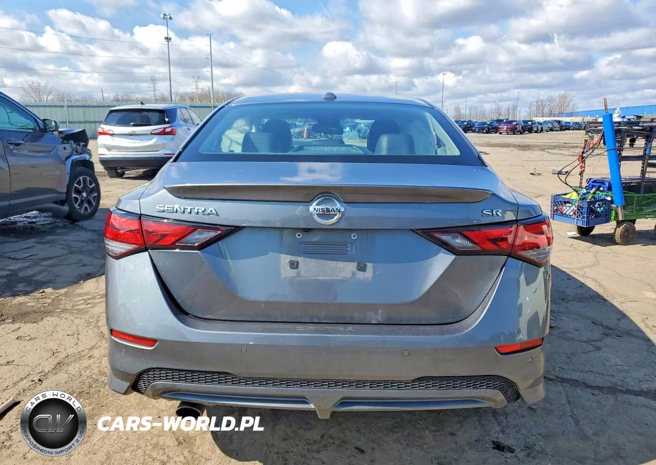 2021 Nissan Sentra Sr VIN:3N1AB8DV8MY324539 - 6