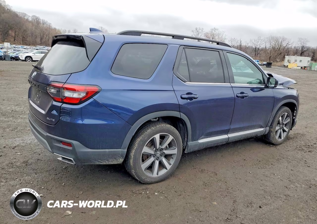 2025 Honda Pilot Elite VIN:5FNYG1H85SB123005 - 3