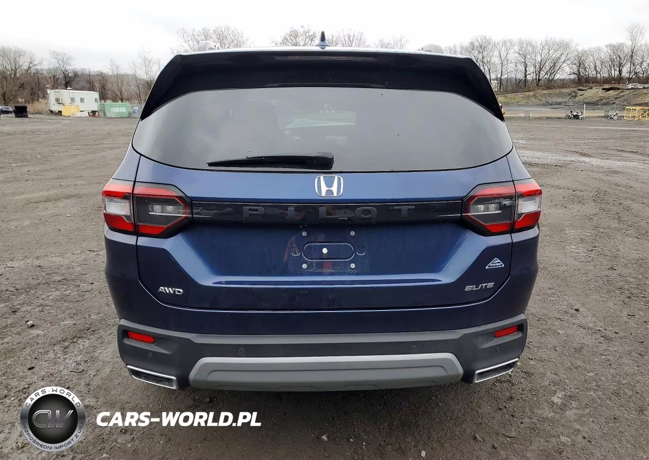 2025 Honda Pilot Elite VIN:5FNYG1H85SB123005 - 6