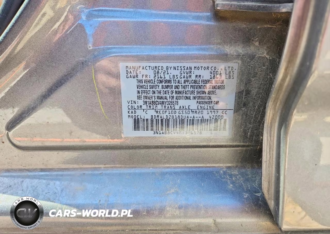2021 Nissan Sentra Sv VIN:3N1AB8CV4MY326578 - 13