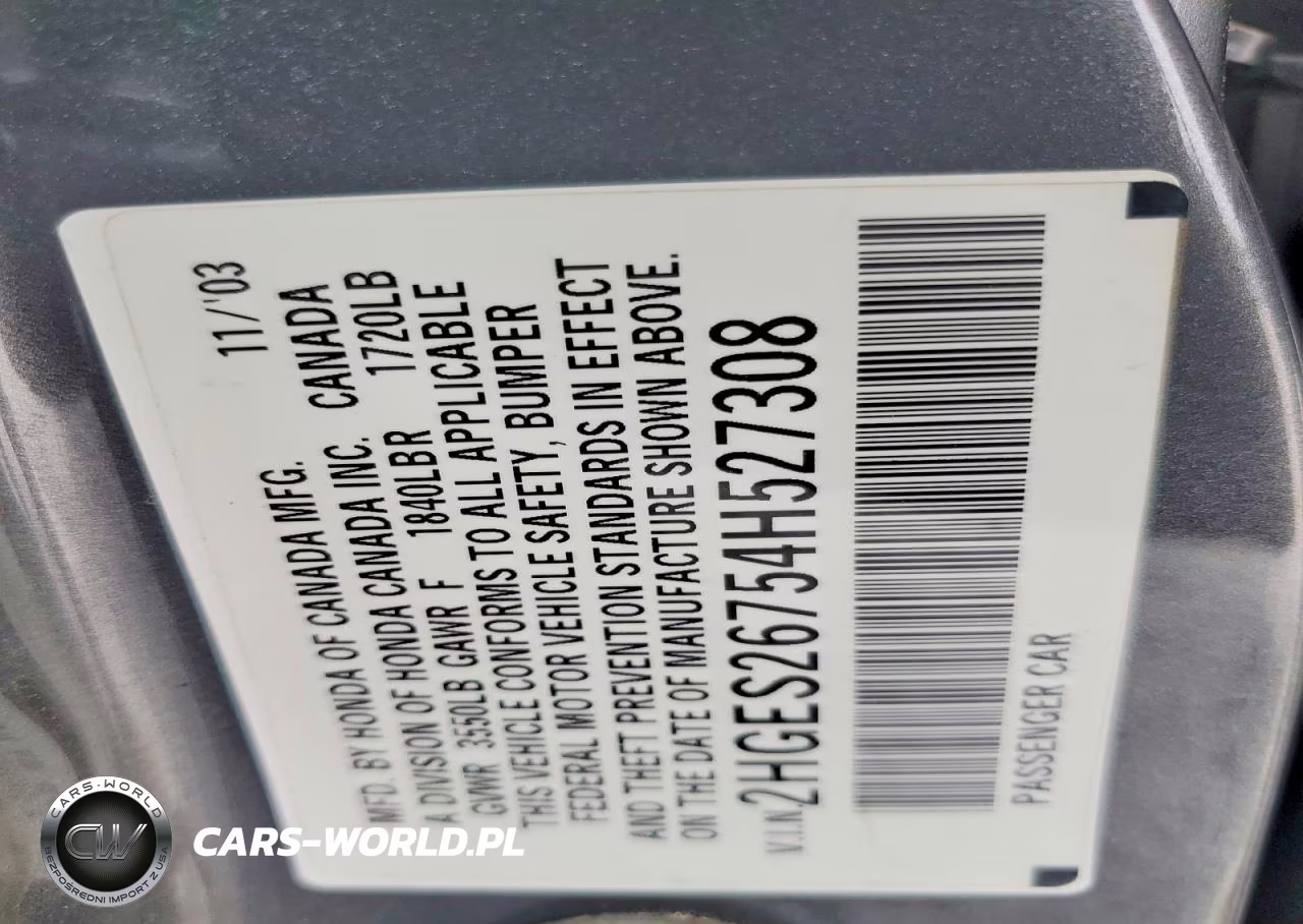 2004 Honda Civic Ex VIN:2HGES26754H527308 - 12