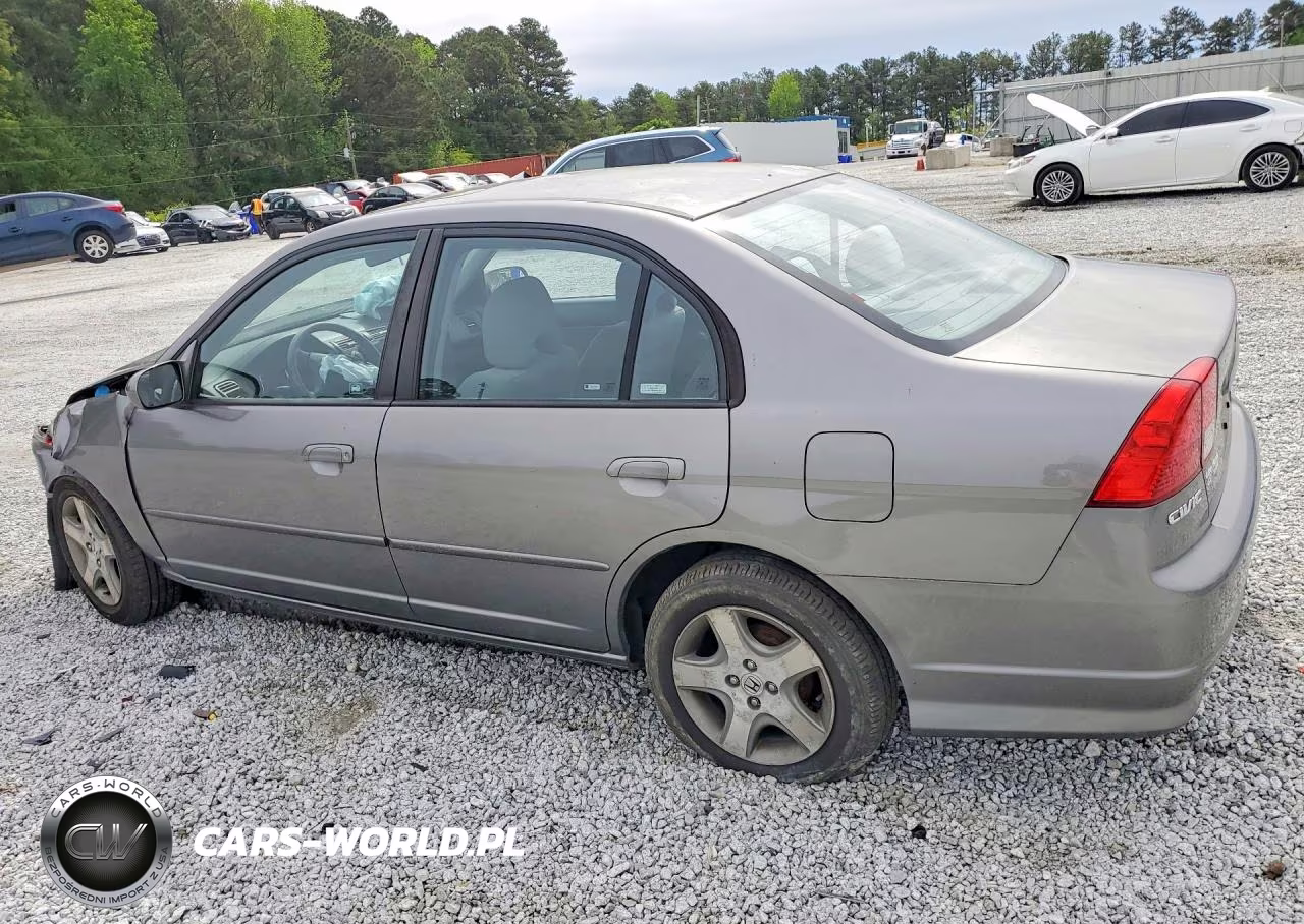 2004 Honda Civic Ex VIN:2HGES26754H527308 - 2