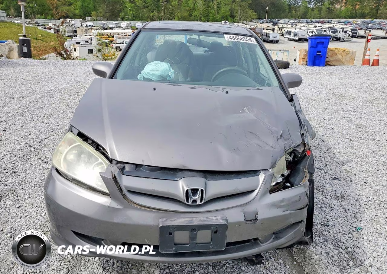 2004 Honda Civic Ex VIN:2HGES26754H527308 - 5