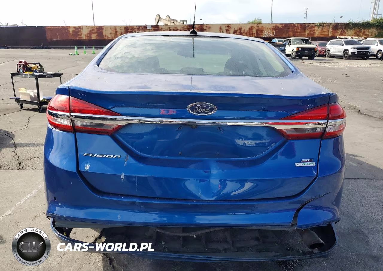2017 Ford Fusion Se VIN:3FA6P0HD4HR284912 - 6