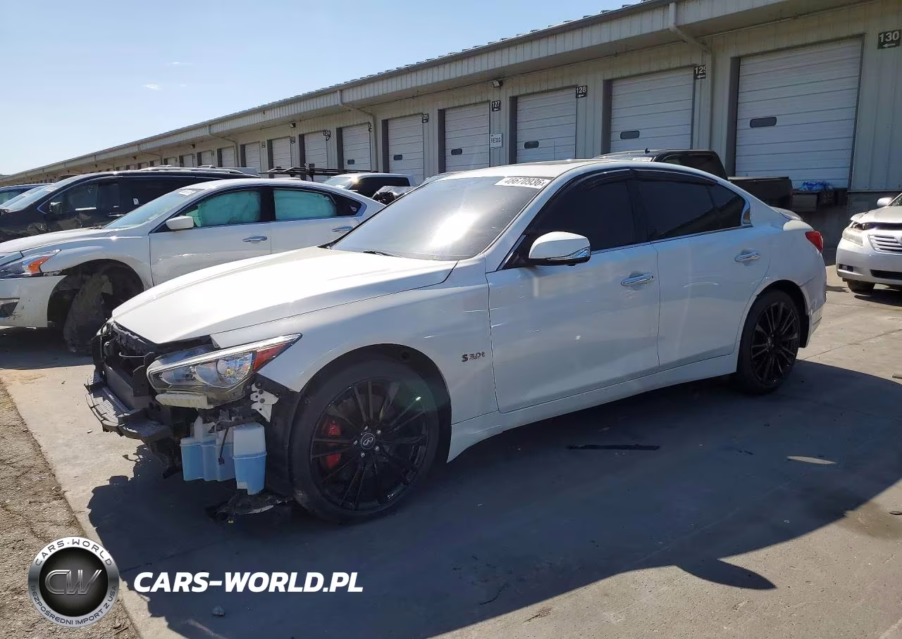 2017 Infiniti Q50 Red Sport 400