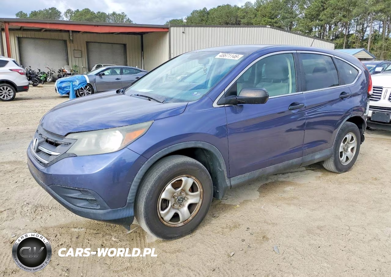 2013 Honda Cr-V Lx VIN:3CZRM3H31DG704800 - 1