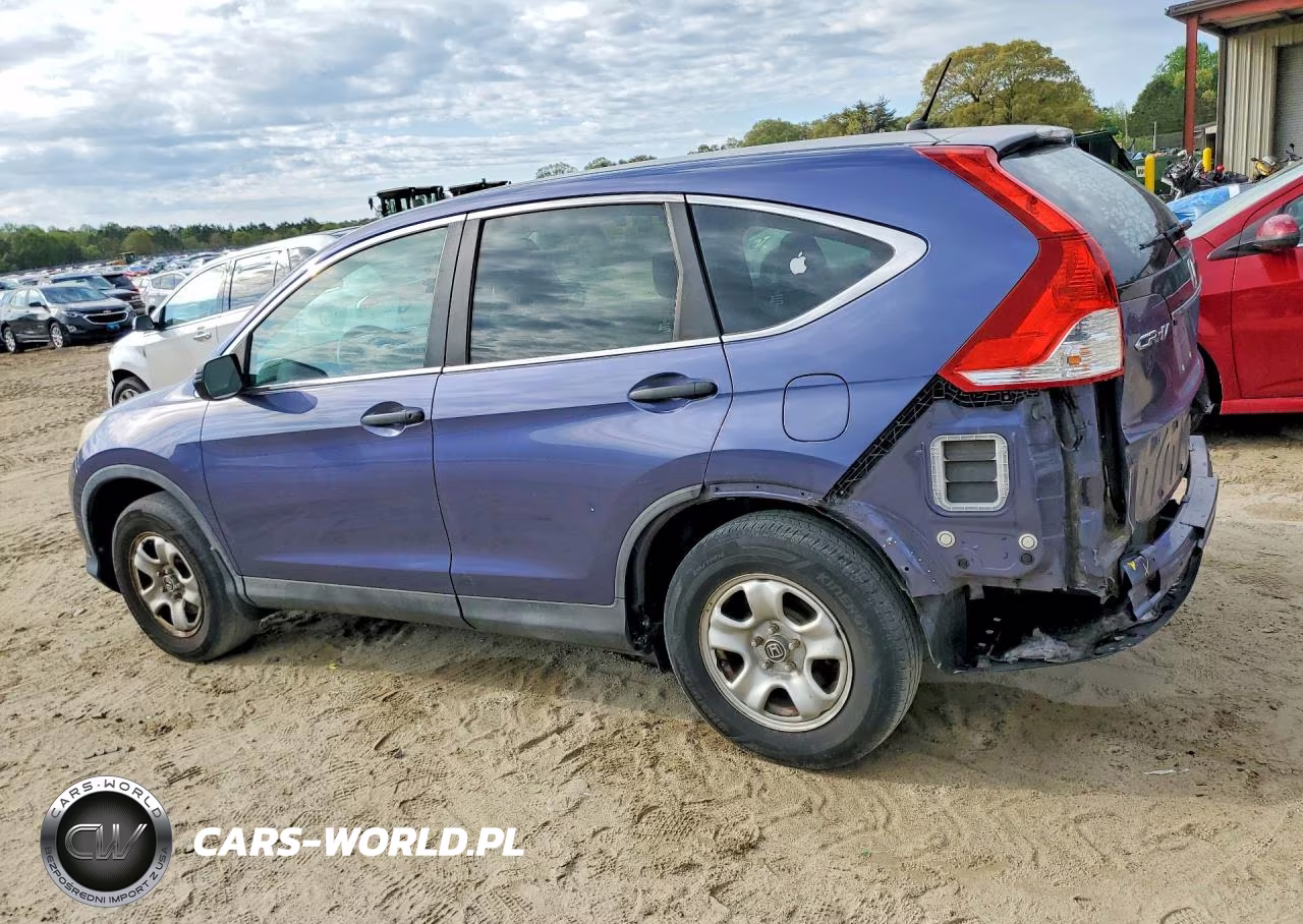 2013 Honda Cr-V Lx VIN:3CZRM3H31DG704800 - 2
