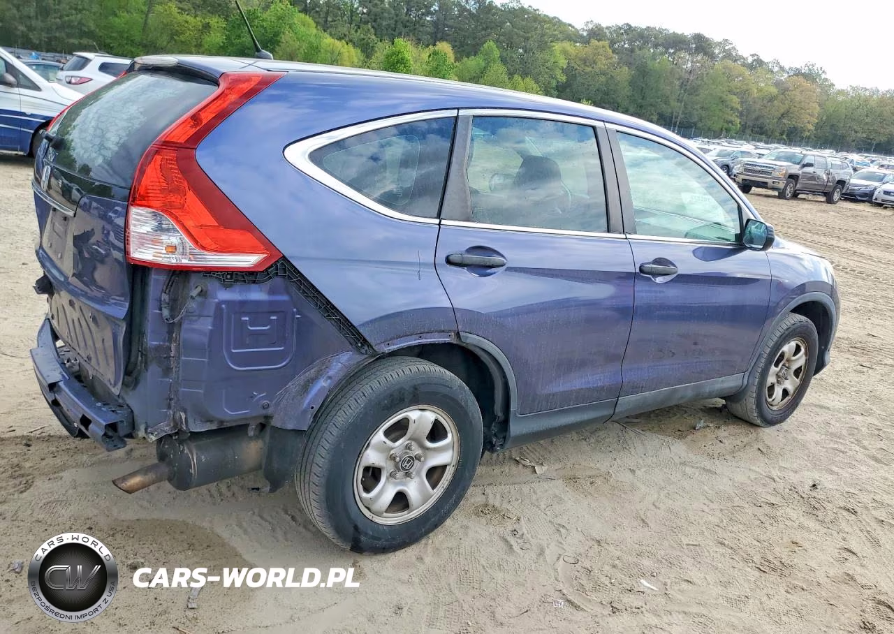 2013 Honda Cr-V Lx VIN:3CZRM3H31DG704800 - 3