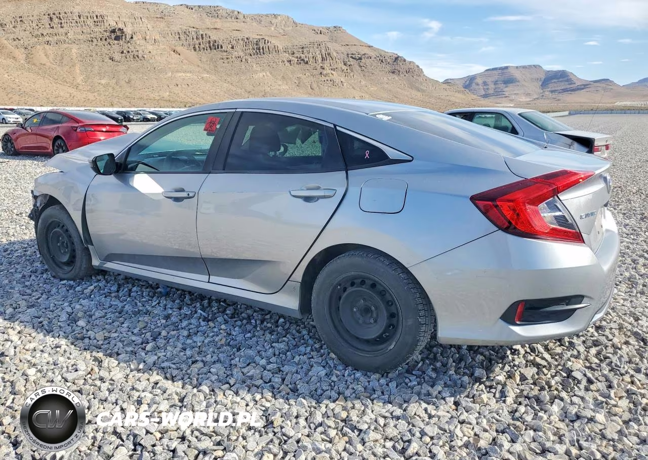 2020 Honda Civic Lx VIN:19XFC2F68LE010134 - 2