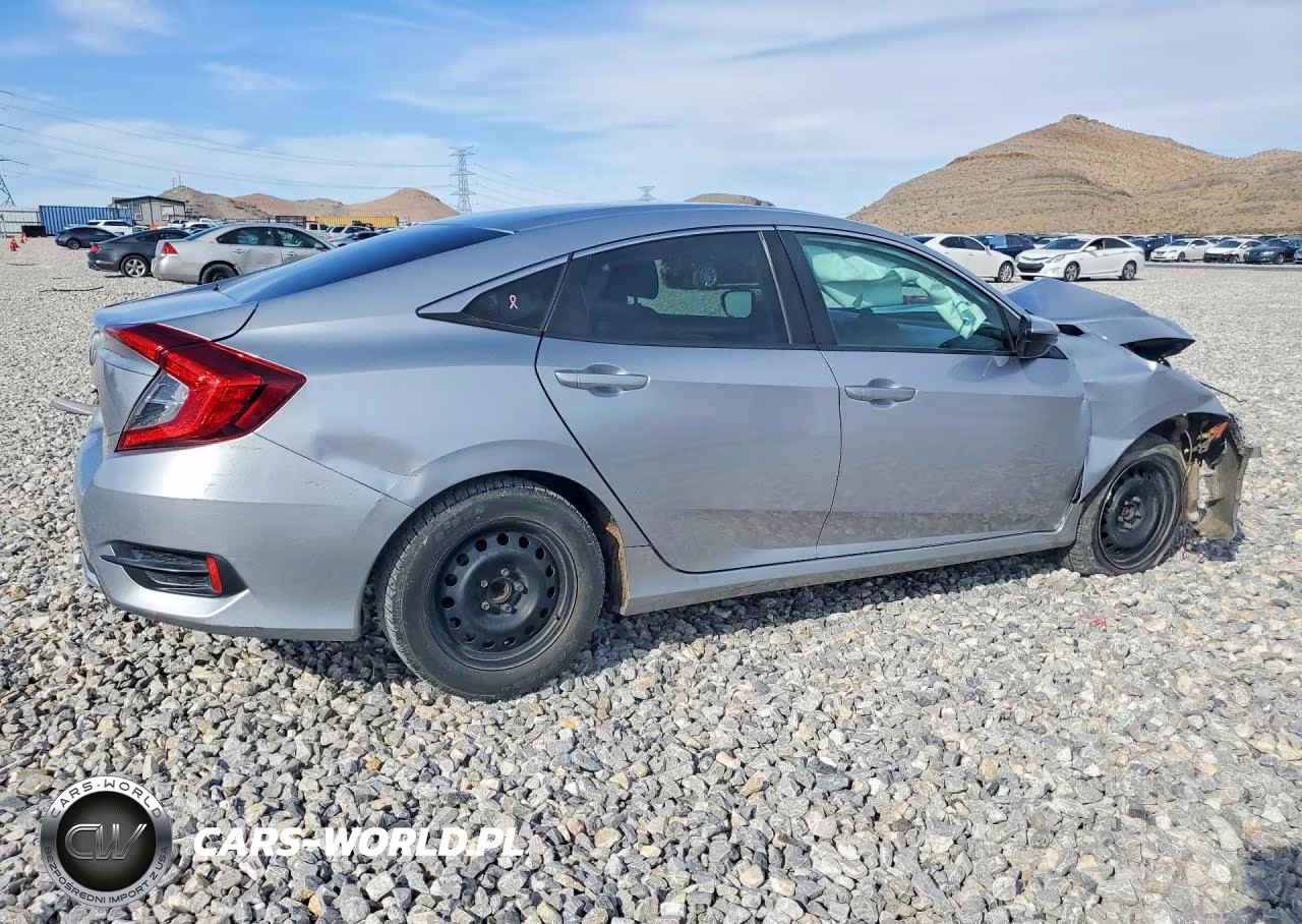 2020 Honda Civic Lx VIN:19XFC2F68LE010134 - 3