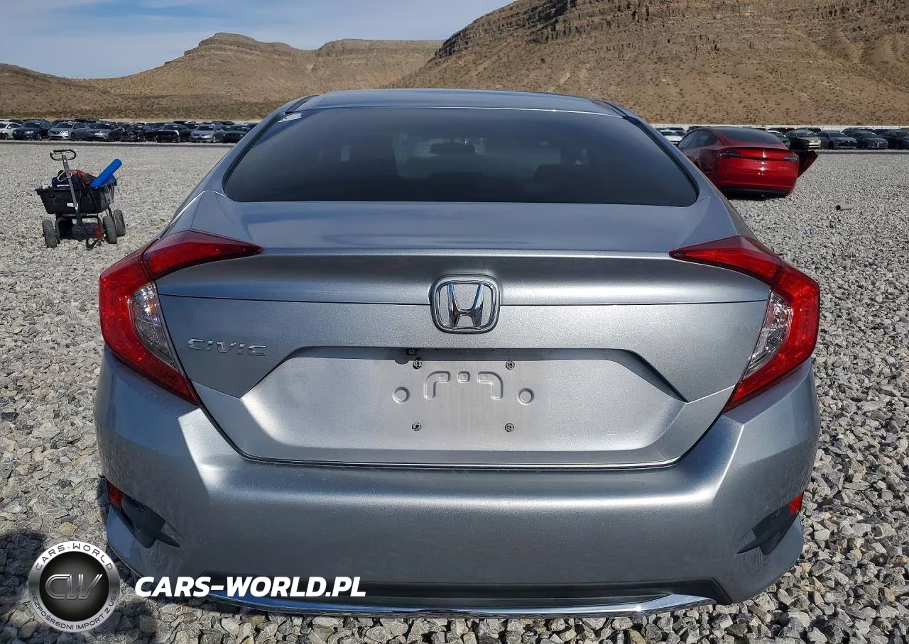 2020 Honda Civic Lx VIN:19XFC2F68LE010134 - 6