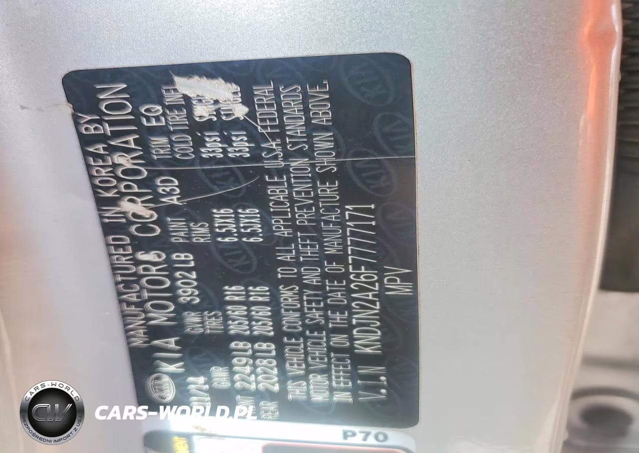 2015 Kia Soul Base VIN:KNDJN2A26F7777171 - 12
