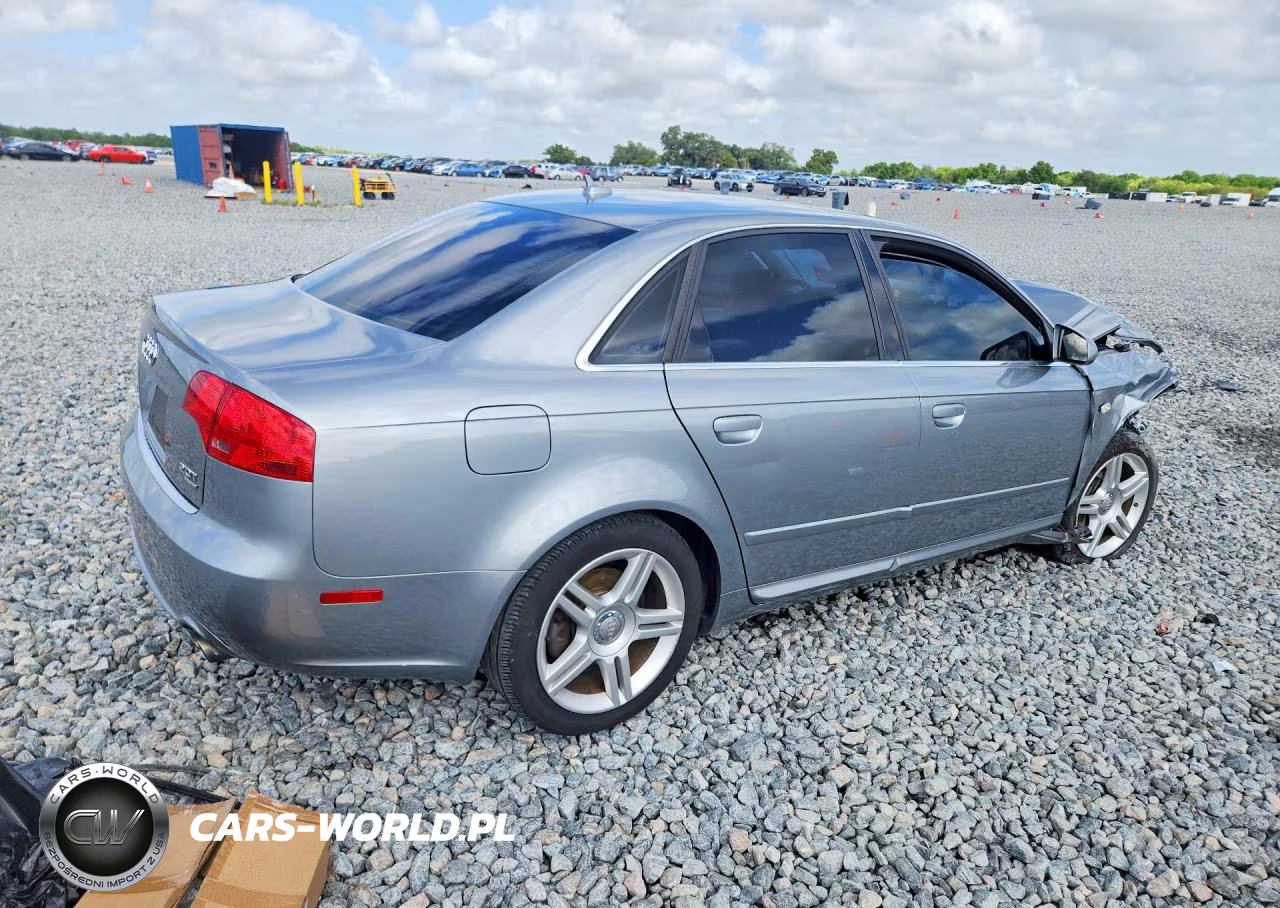 2008 Audi A4 2.0T Quattro VIN:WAUDF78E58A103927 - 3