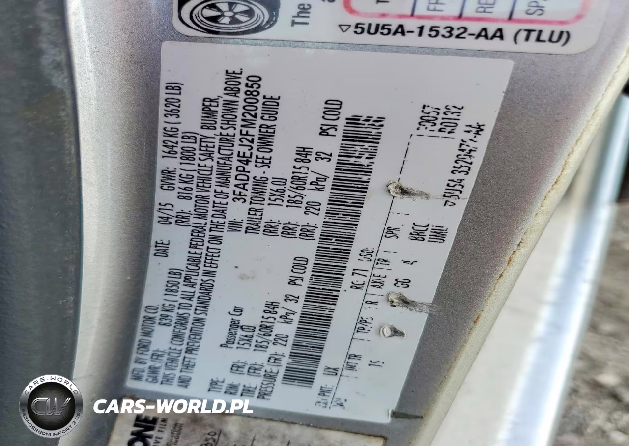 2015 Ford Fiesta Se VIN:3FADP4EJ2FM200850 - 12