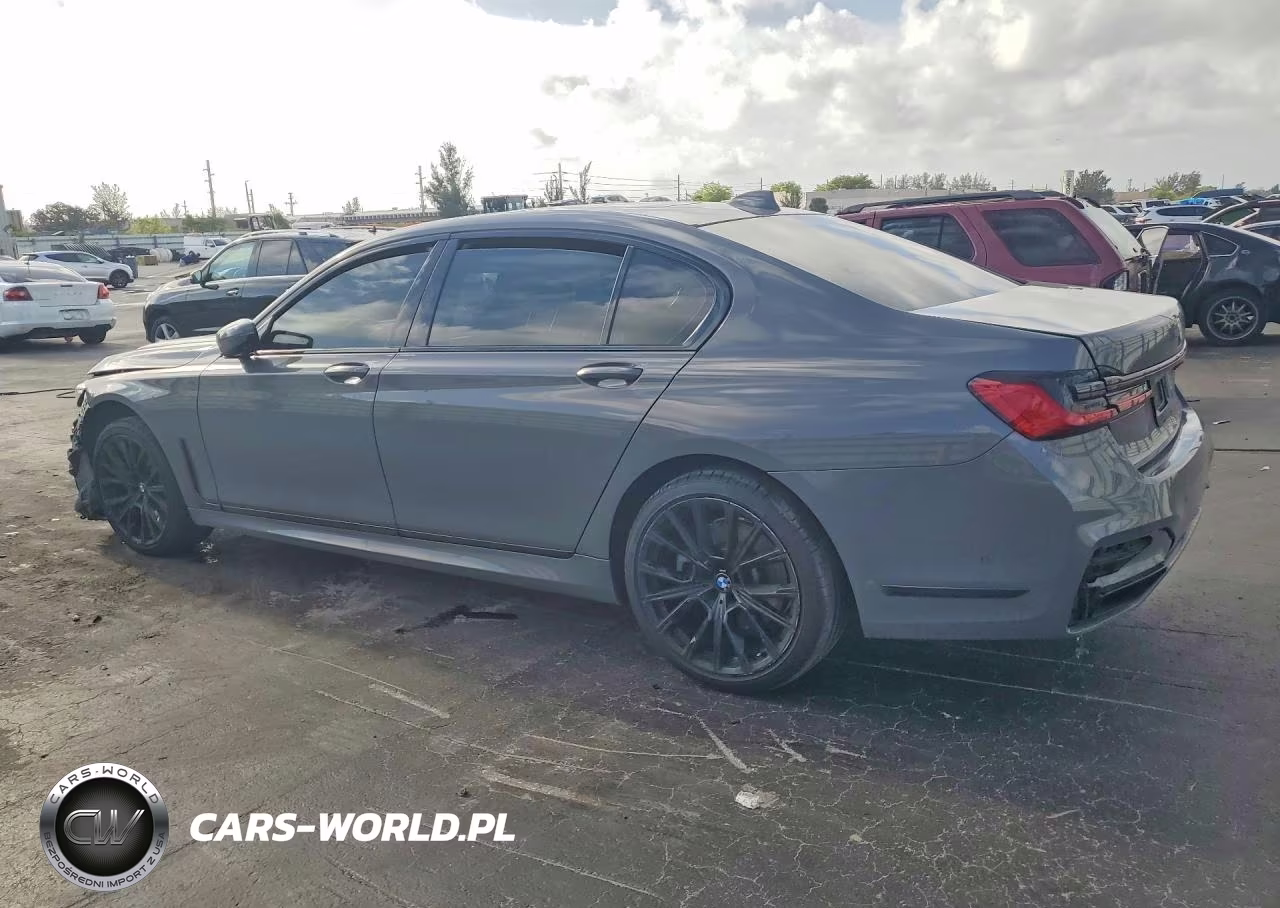 2022 BMW 740 I VIN:WBA7T2C04NCH01241 - 2
