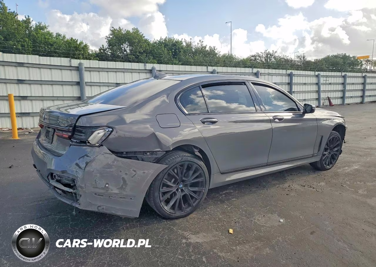 2022 BMW 740 I VIN:WBA7T2C04NCH01241 - 3