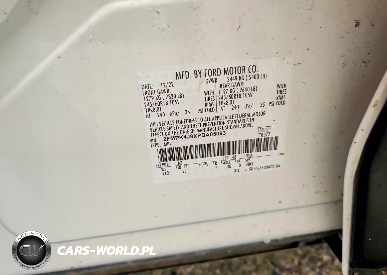 2023 Ford Edge Sel VIN:2FMPK4J9XPBA05093 - 13
